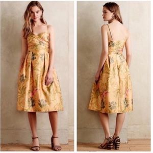 James Coviello x Anthropologie Floral Dress - Sz 2